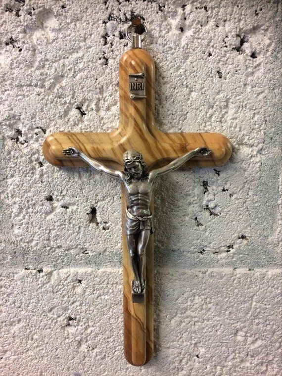 Cruz de pared de madera religiosa - Crucifijo