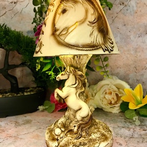 Novelty Horse Light Lamp Ornament Fantasy Art Gift image 6