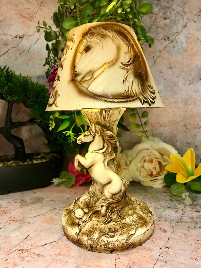 Novelty Horse Light Lamp Ornament Fantasy Art Gift image 6