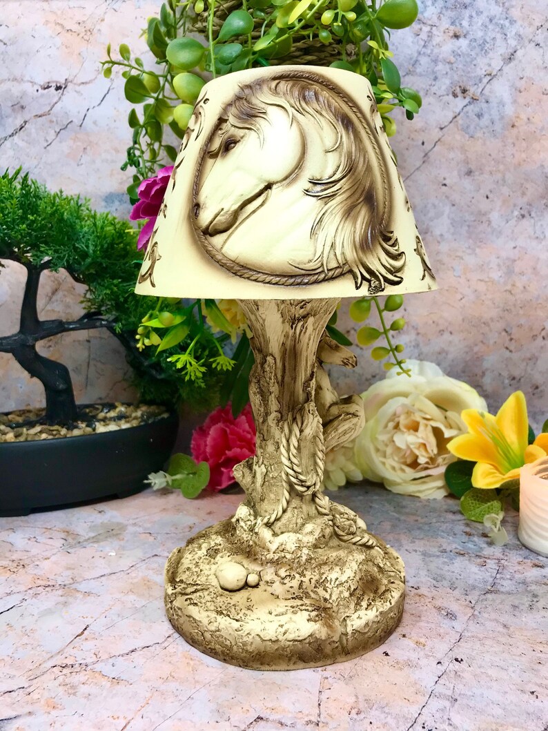 Novelty Horse Light Lamp Ornament Fantasy Art Gift image 3