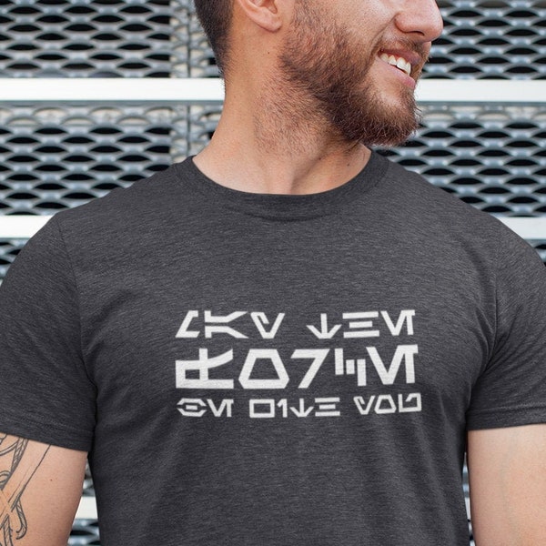 May The Force Be With You Shirt in Aurebesh - Batuu - Disneyland - Star Wars - Galaxy's Edge - Disney World