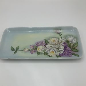 Beautiful handpainted German tray