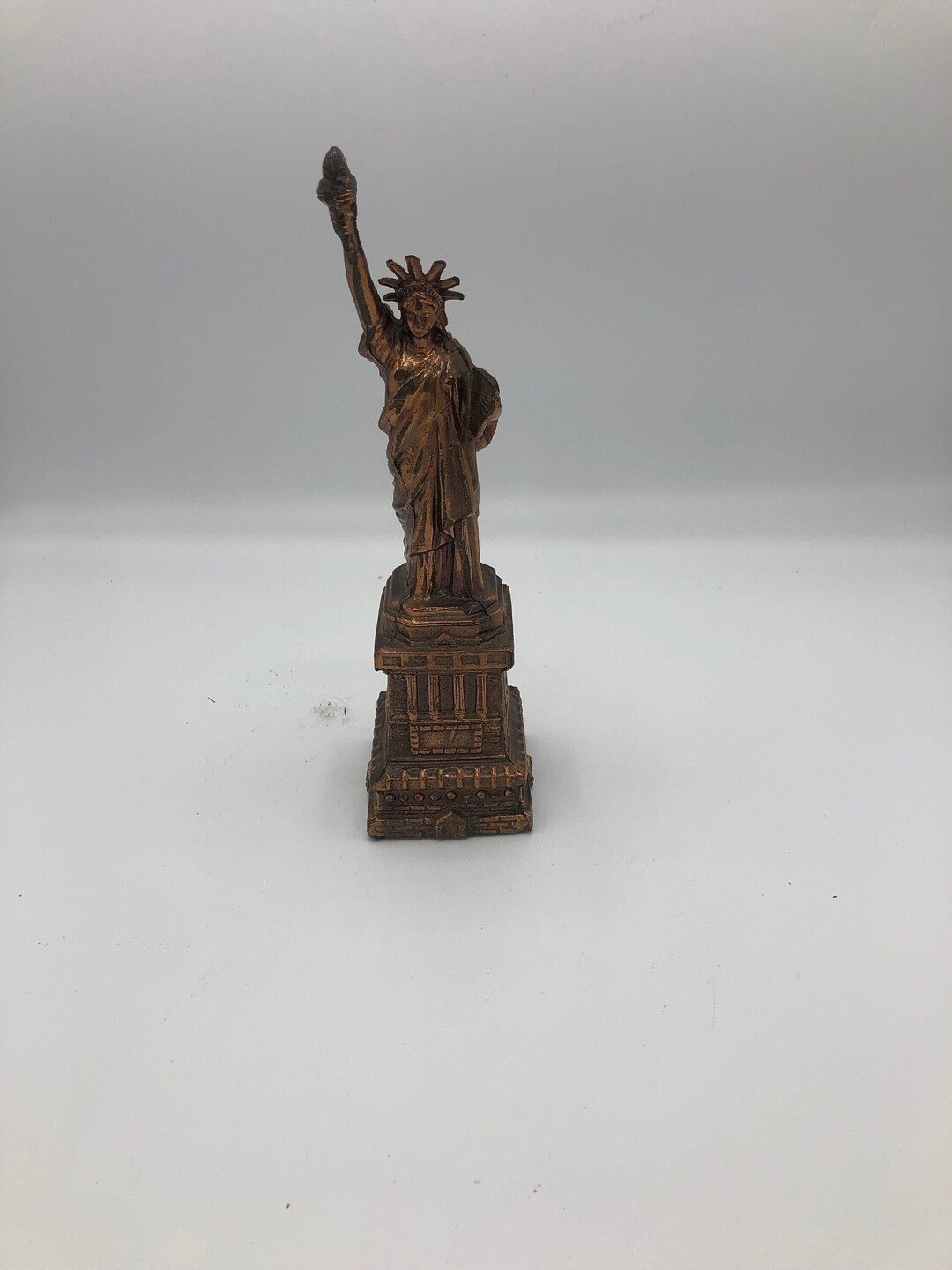 Brass Statue of Liberty Figurine Etsy
