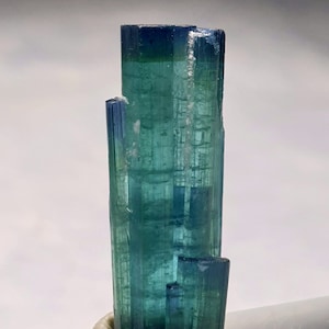 Tourmaline tri color tourmaline stepwise crystal