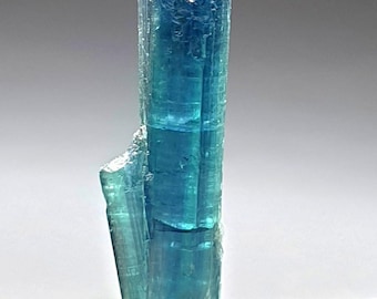 Cristal de turmalina indicolita de primera calidad, 8 cts