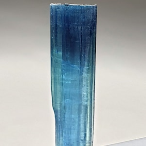 Beautiful indicolite color tourmaline tabular crystal