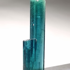 Amazing indicolite tourmaline crystal