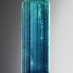 Top quality indicolite color tourmaline crystal