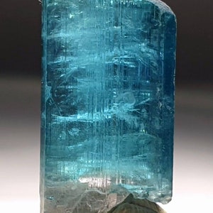 Finnest indicolite color tourmaline sceptor