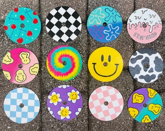 Cd Painting Etsy