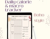 Calorie Counter | Macro Tracker | Nutrition Counter | Planner for Weight loss | Diet Planner | Digital Weight loss Planner | PDF Planner