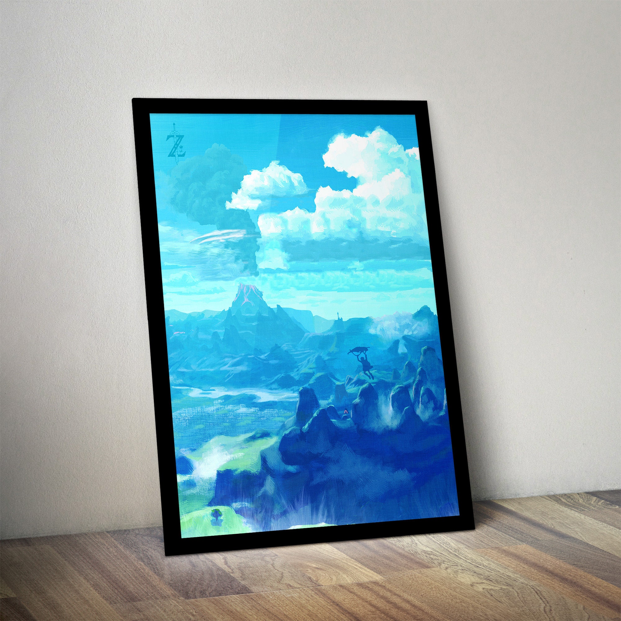 Breath of the Wild Poster BOTW Poster Zelda Poster Breath Etsy Australia