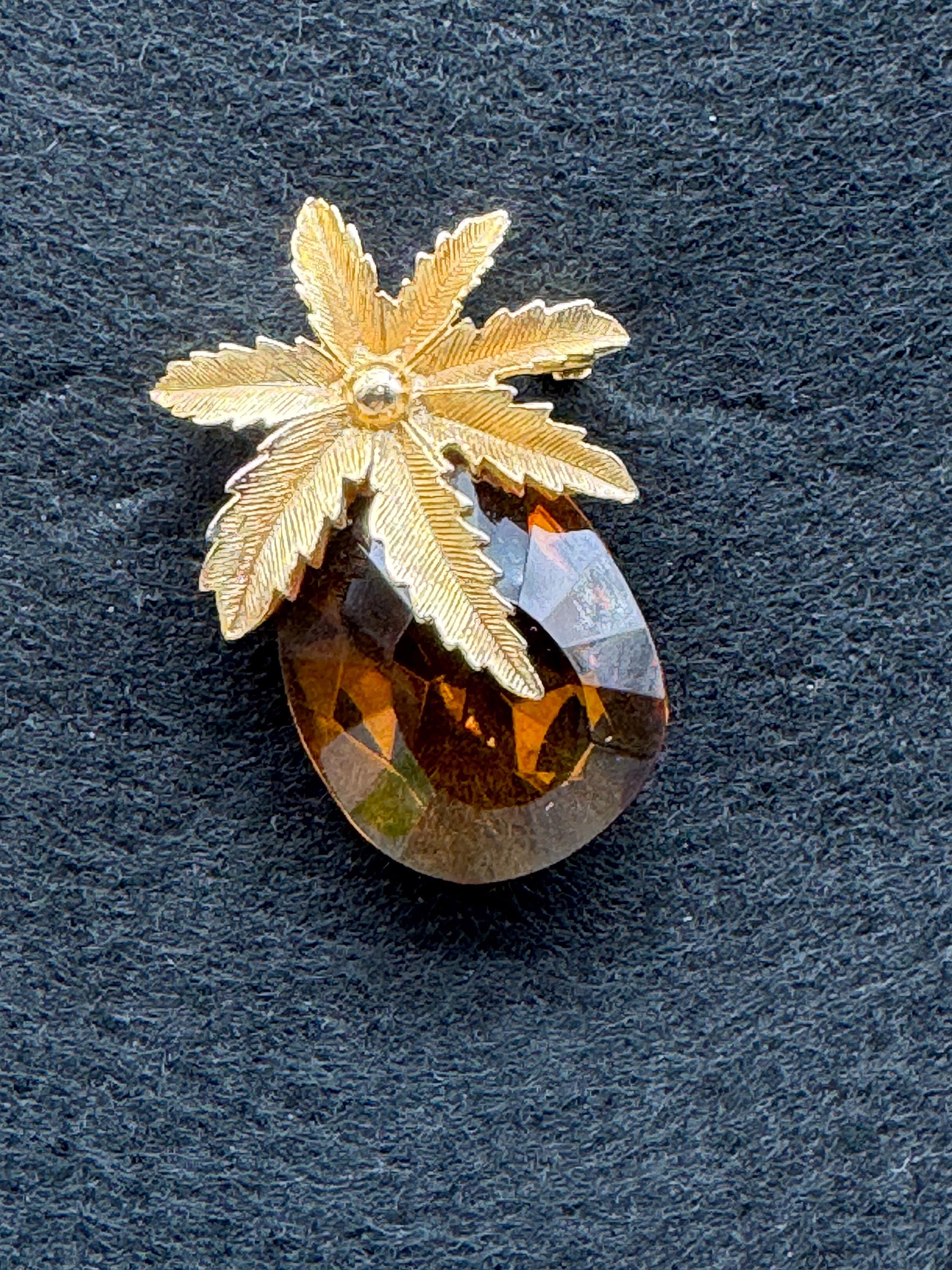 Vintage Sarah Coventry Autumn Haze Brooch and or Pendant  display picture 1