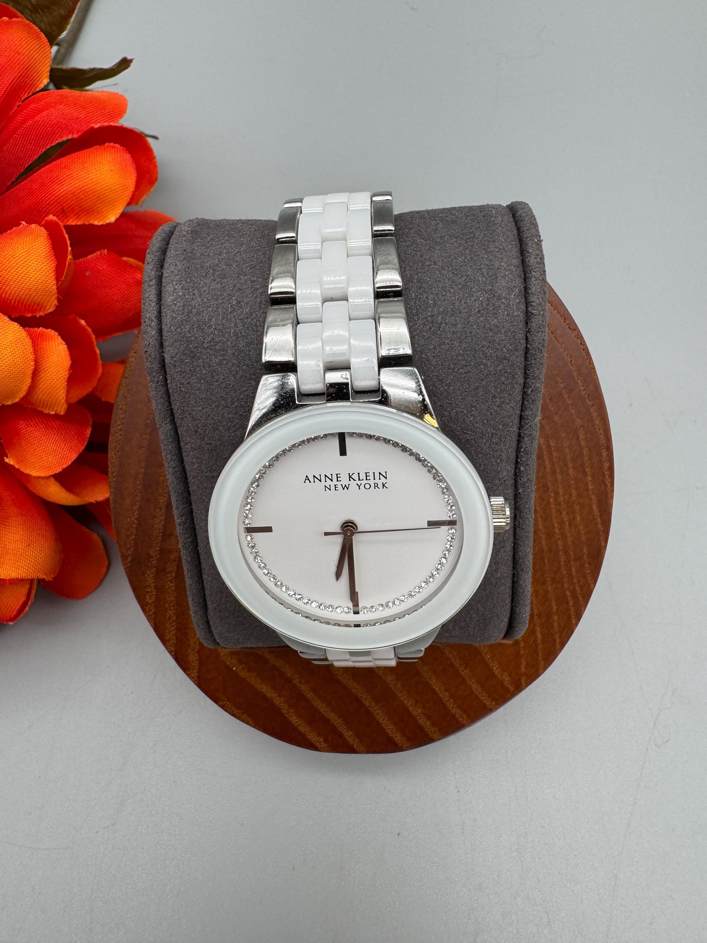 Anne Klein Silver Rhinestone Women\'s Watch Anne Klein AK/3001LPSV - Watch • Watchard.com main image 3