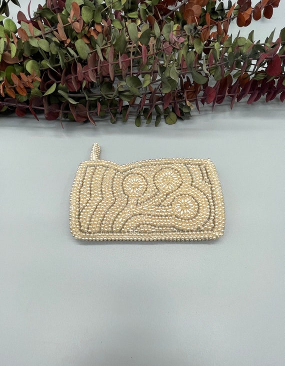 1950s Small Faux Pearl Seed Beaded Clutch Made in Japan Etsy Ireland