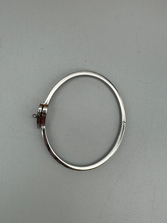 Fossil silver bangle deals