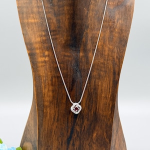 Brighton Eternity Knot Red Swarovski Crystal Statement Necklace image 7