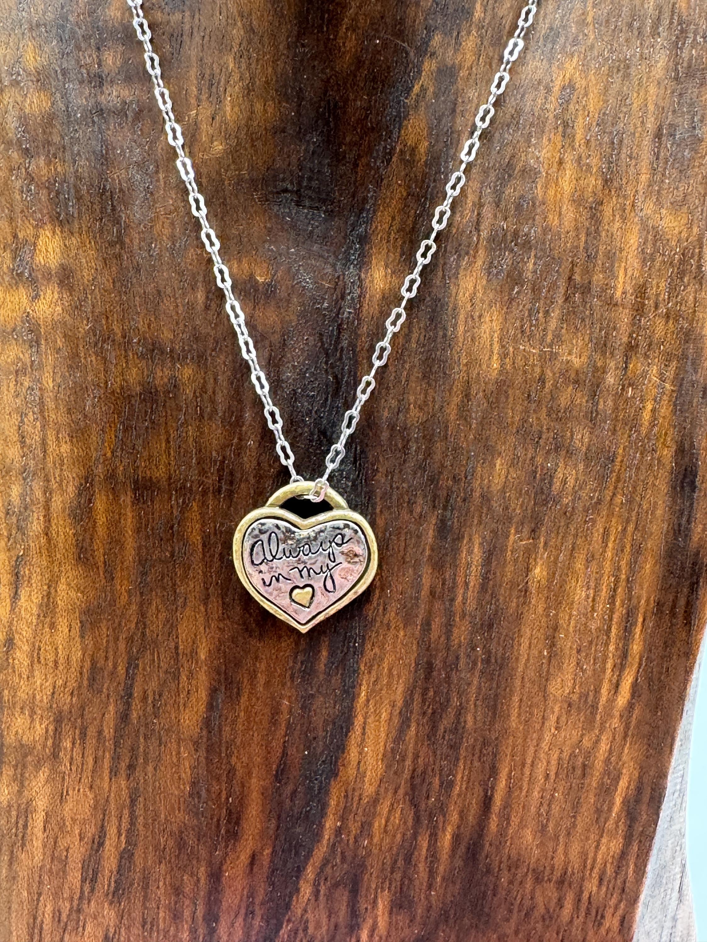 Brighton Always in My Heart Necklace - Etsy