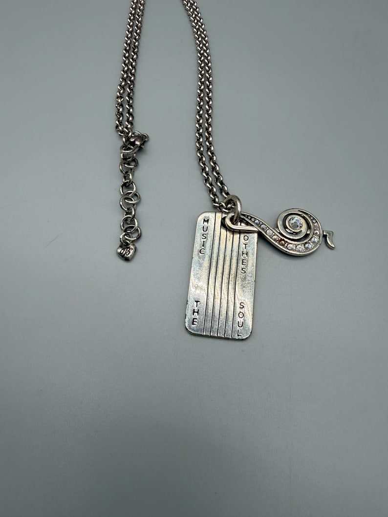 PENSIONERAD - SÄLLSYNTT FYND Brighton Music Soothes the Soul Halsband bild 4