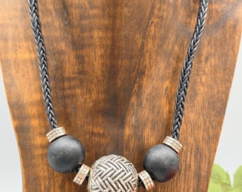 Collier Brighton Neema Argenté-Noir