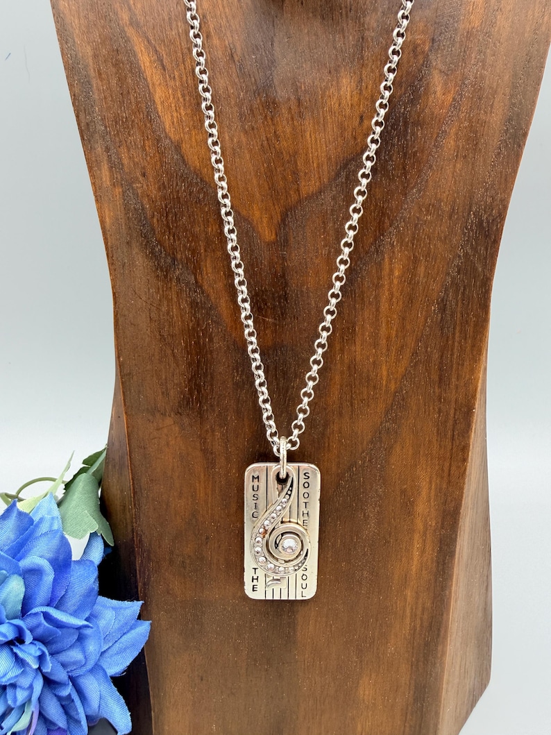 PENSIONERAD - SÄLLSYNTT FYND Brighton Music Soothes the Soul Halsband bild 6