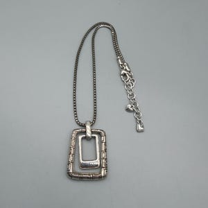 PENSIONERAD - Brighton Nexus Vändbart Rektangulärt Hänge med Swarovski-kristaller Halsband bild 4