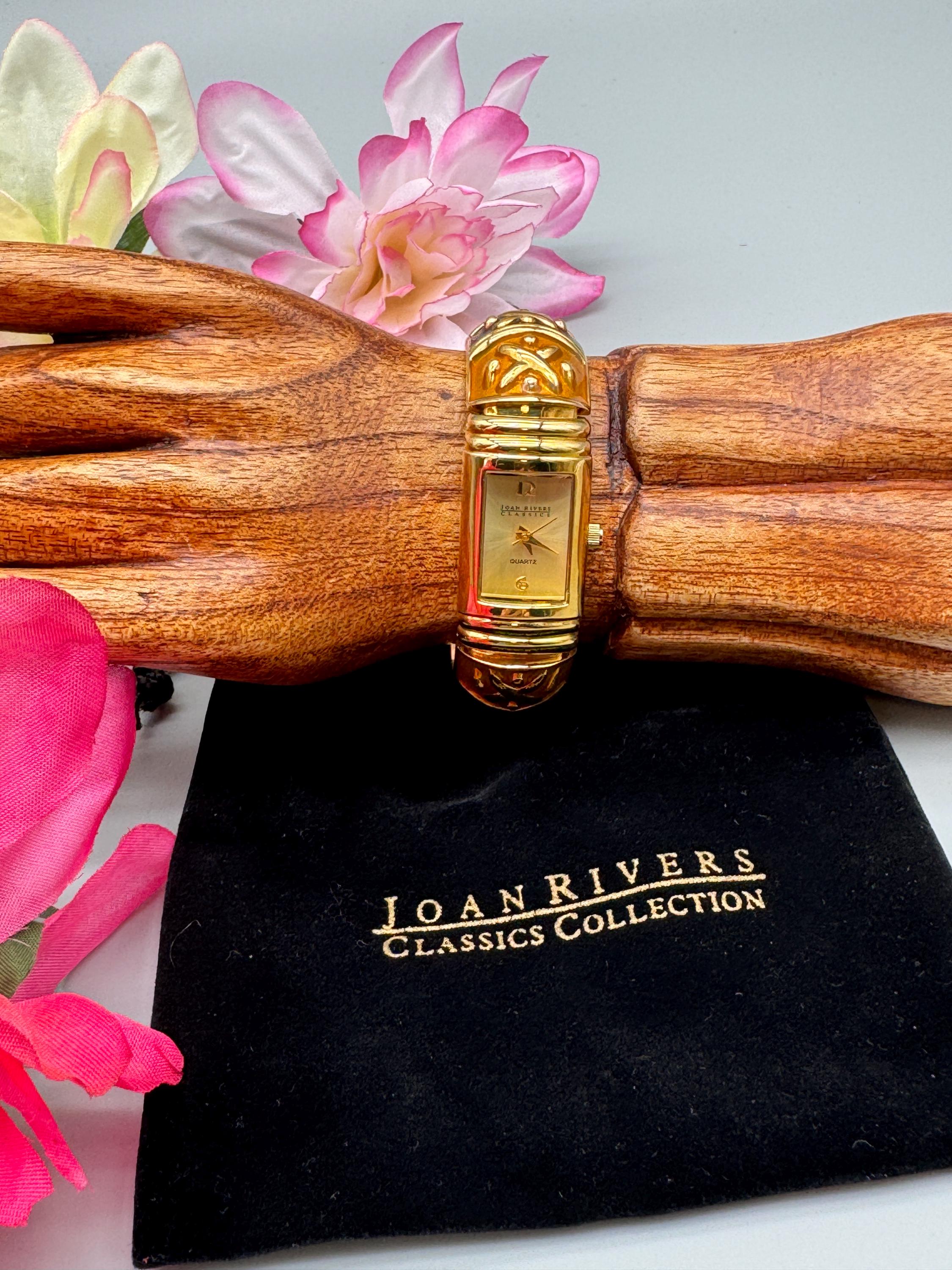 Joan Rivers Crystal Tank Watch Joan Rivers Watches - Etsy main image 2