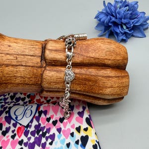 Brighton Heart Slide Bracelet with 3 charms image 3
