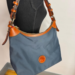 Like New - Dooney & Bourke Navy Large Eric Purse