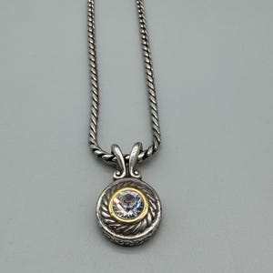 Vintage Brighton Crystal Heiress Pendant Necklace image 5