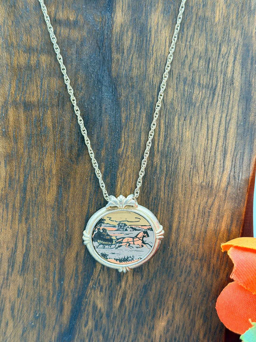 Vintage Avon 1982 Country Christmas Necklace - Etsy