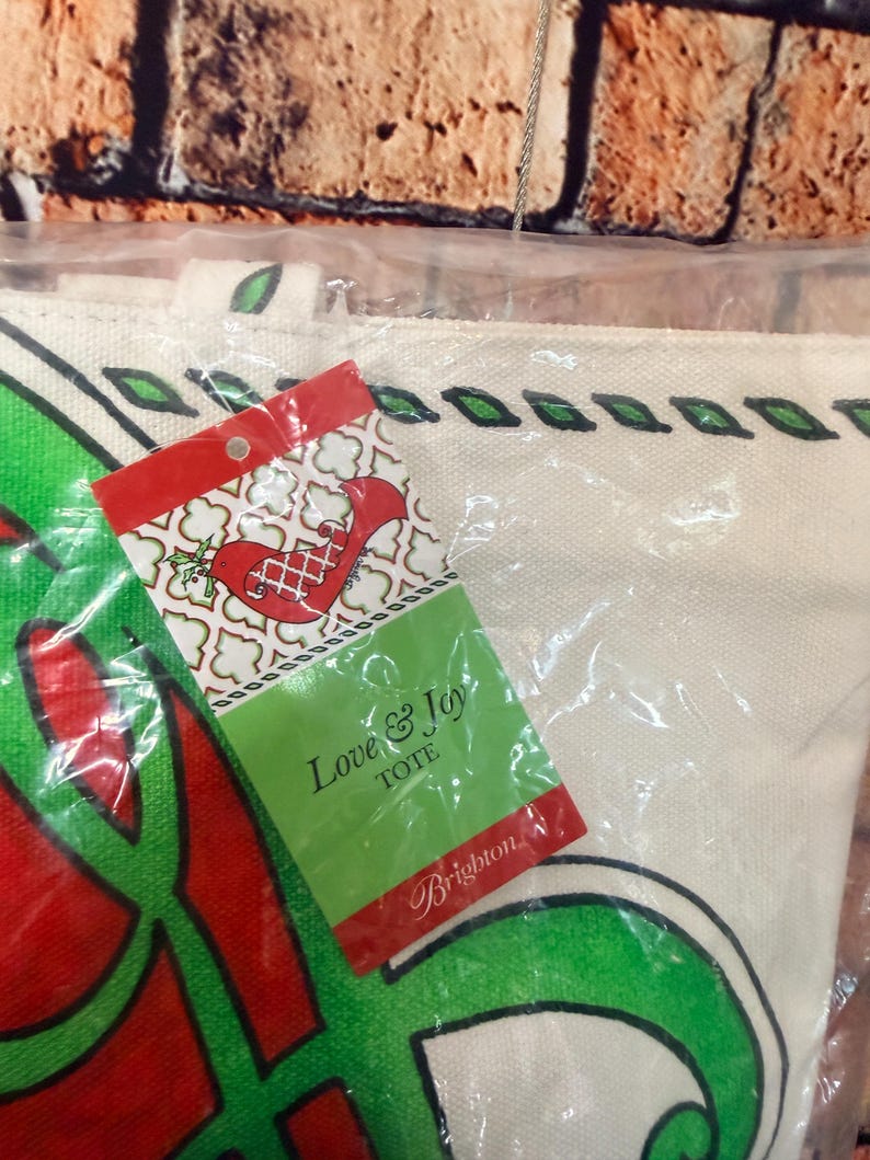 NIB - PENSIONERAD Brighton Kärlek & Glädje Tygväska bild 2