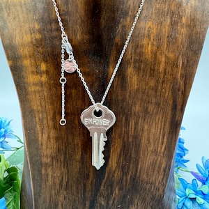 The Giving Keys Miniature Key Necklace With 