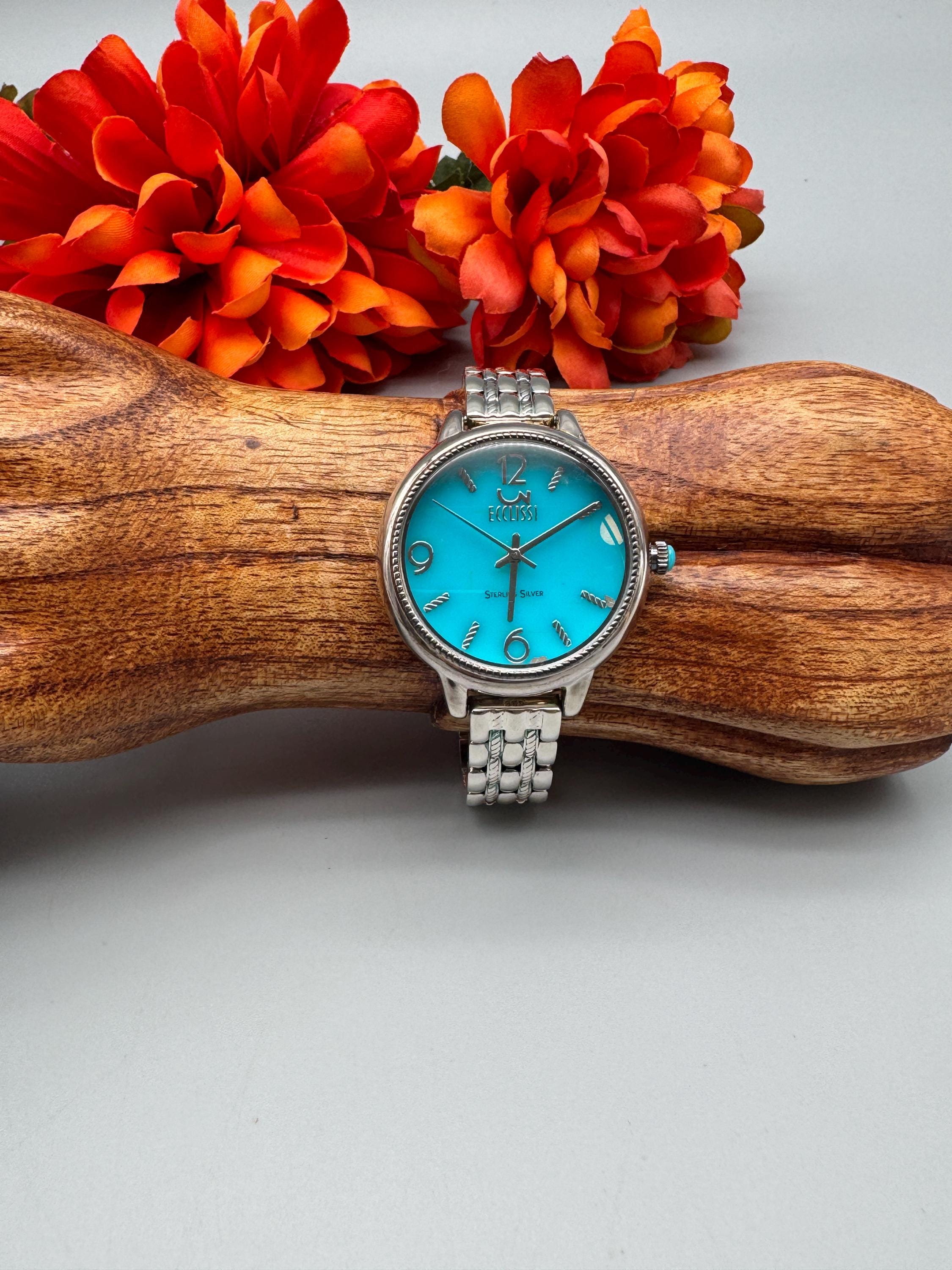 NEW - Ecclissi Sleeping Beauty Turquoise Sterling Silver 