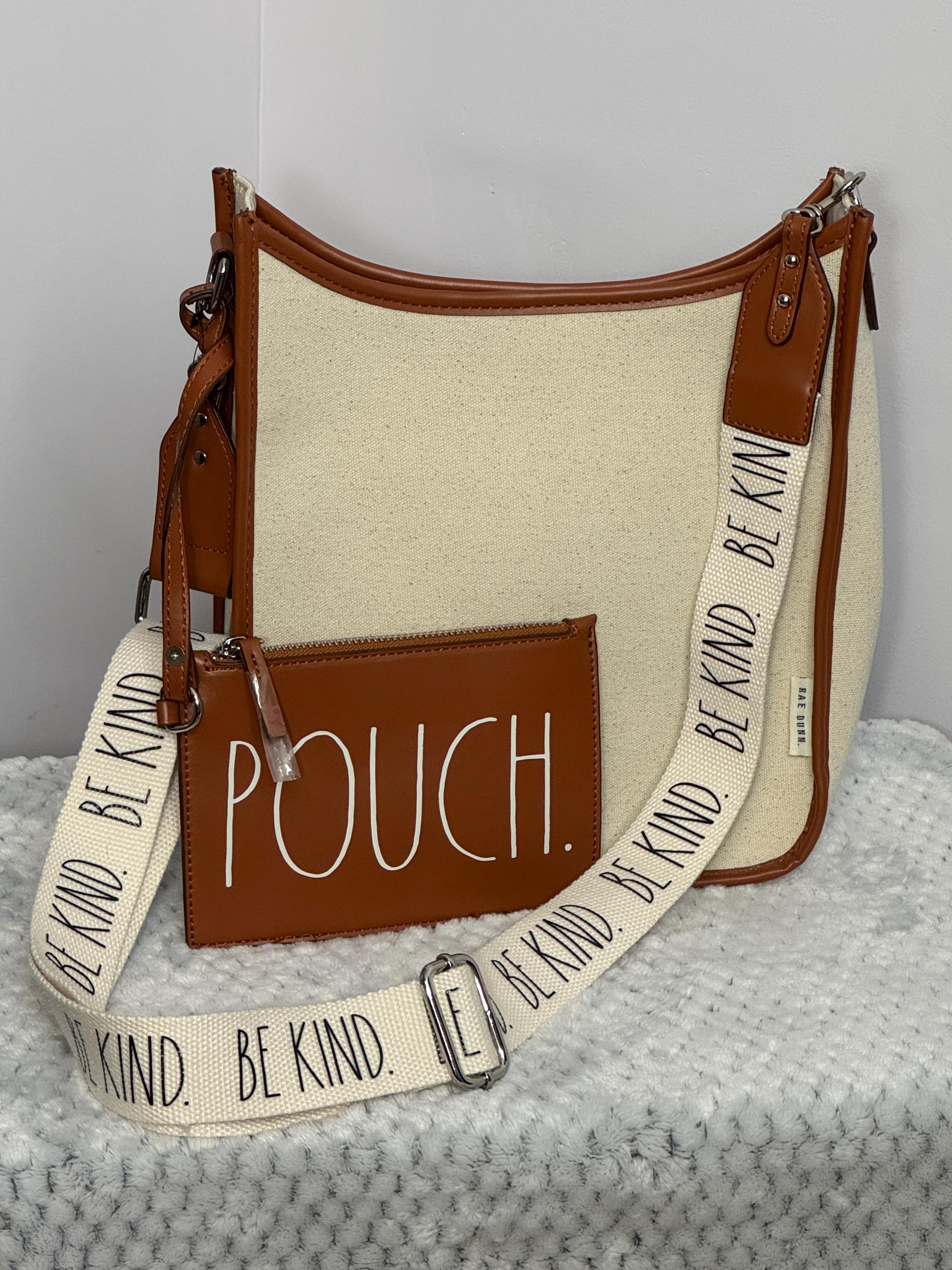 NEW - Rae Dunn Be Kind Crossbody Purse With Pouch - Etsy display picture 3