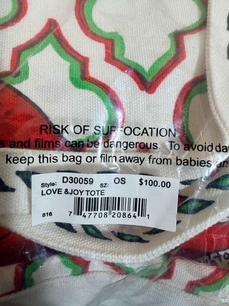 NIB - PENSIONERAD Brighton Kärlek & Glädje Tygväska bild 4