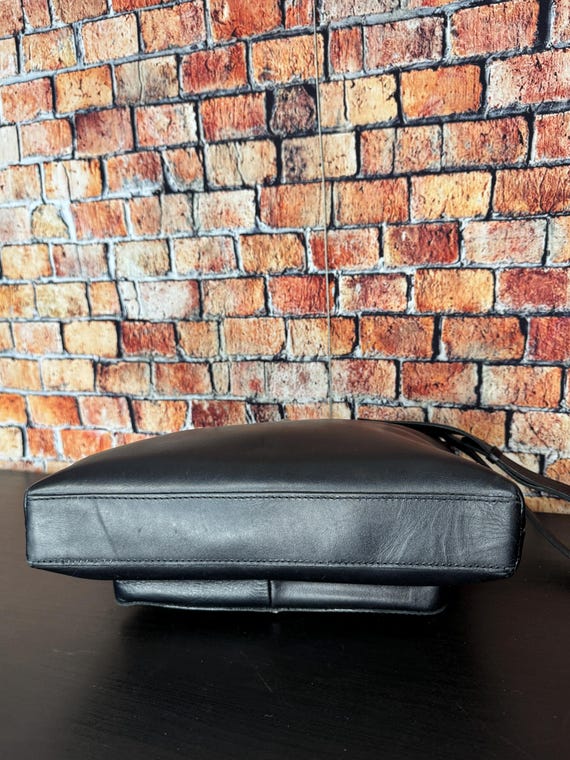 Patricia Nash Kirby Black Leather Crossbody View 5