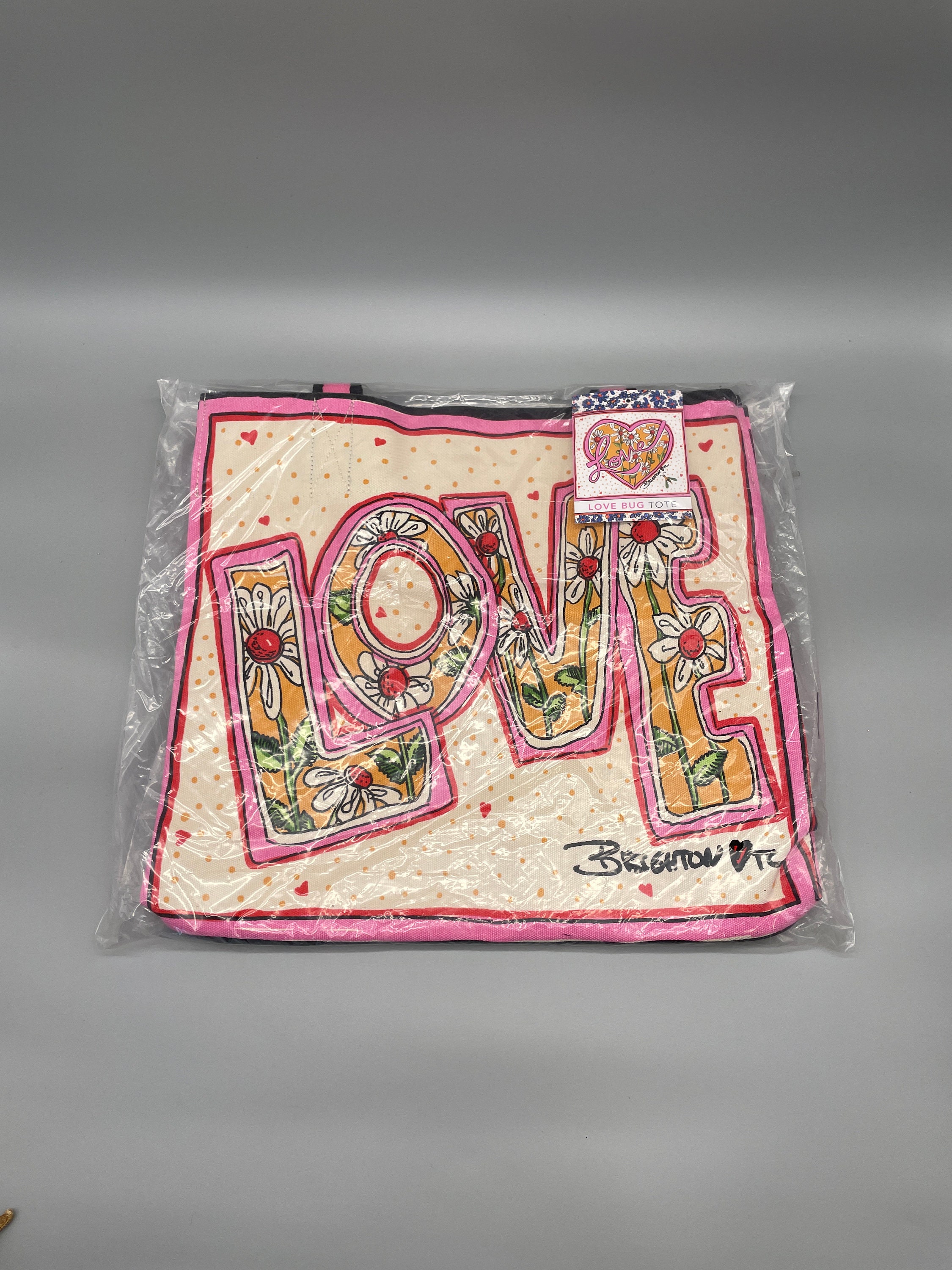 NIB Brighton Love Bug Tote Bag