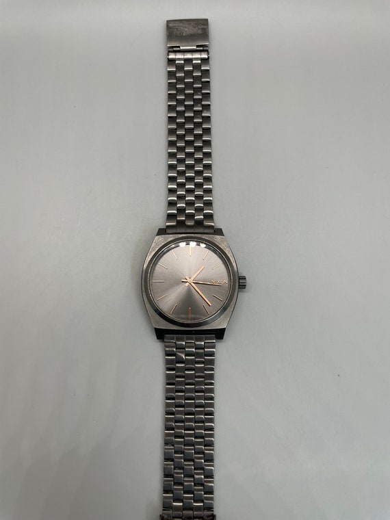 Nixon all black Minimal " The Time Keeper" watch … - image 4