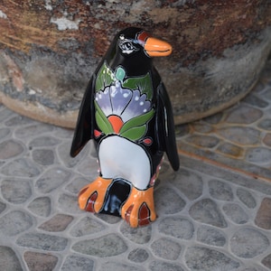 Peguin Ceramic Talavera Home Kitchen Patio Garden Pottery Decor Mexican Talavera Ceramic