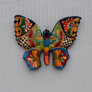 Butterfly Talavera Beautiful Butterfly Wall Art for Indoor - Etsy