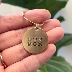 Dog Mom Keychain - Dog Mom Gift - Gift for Her - Pet Parents Gift - Fur Mom - Dog Mom Keytag - Gift for Couples - Cat Mom Gift - Unique Gift