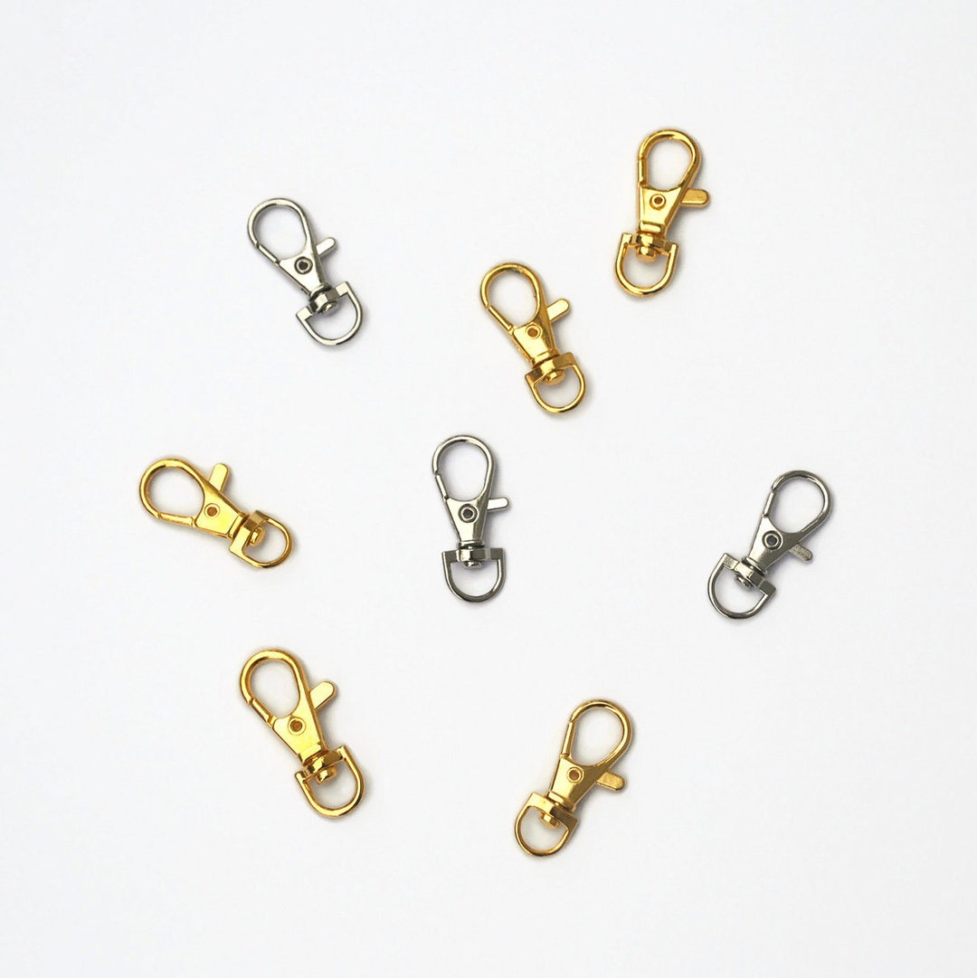 Pet ID Dog Tag Add on Dog Tag Swivel Clip Brass Lobster Clasp Cat Tag