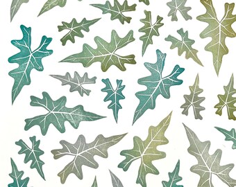 Alocasia Jacklyn plant, alocasia tandurusa rubber stamp,alocasia art, tropical theme art, jungle stamp, botanical wall art