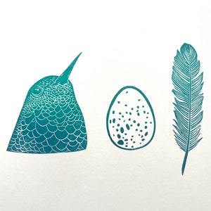 Vogel Stempel, Vogelkunst, Feder Stempel, Vogelei Kunst, einzigartige Vogelmotive, wilde Stempel, Vögel Druck, Natur inspirierte Impressionen