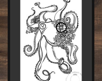 Art Print - Octopus de Dancing