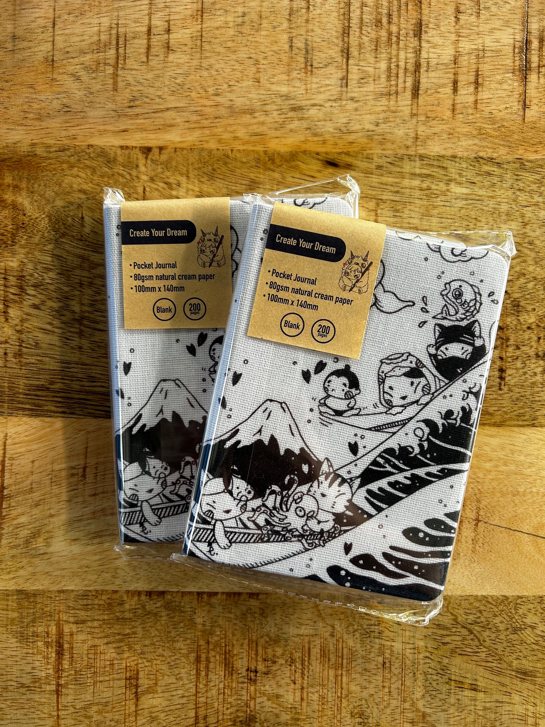 Pocket Journal - 旬の波 (Shun no Nami) Seasonal Wave