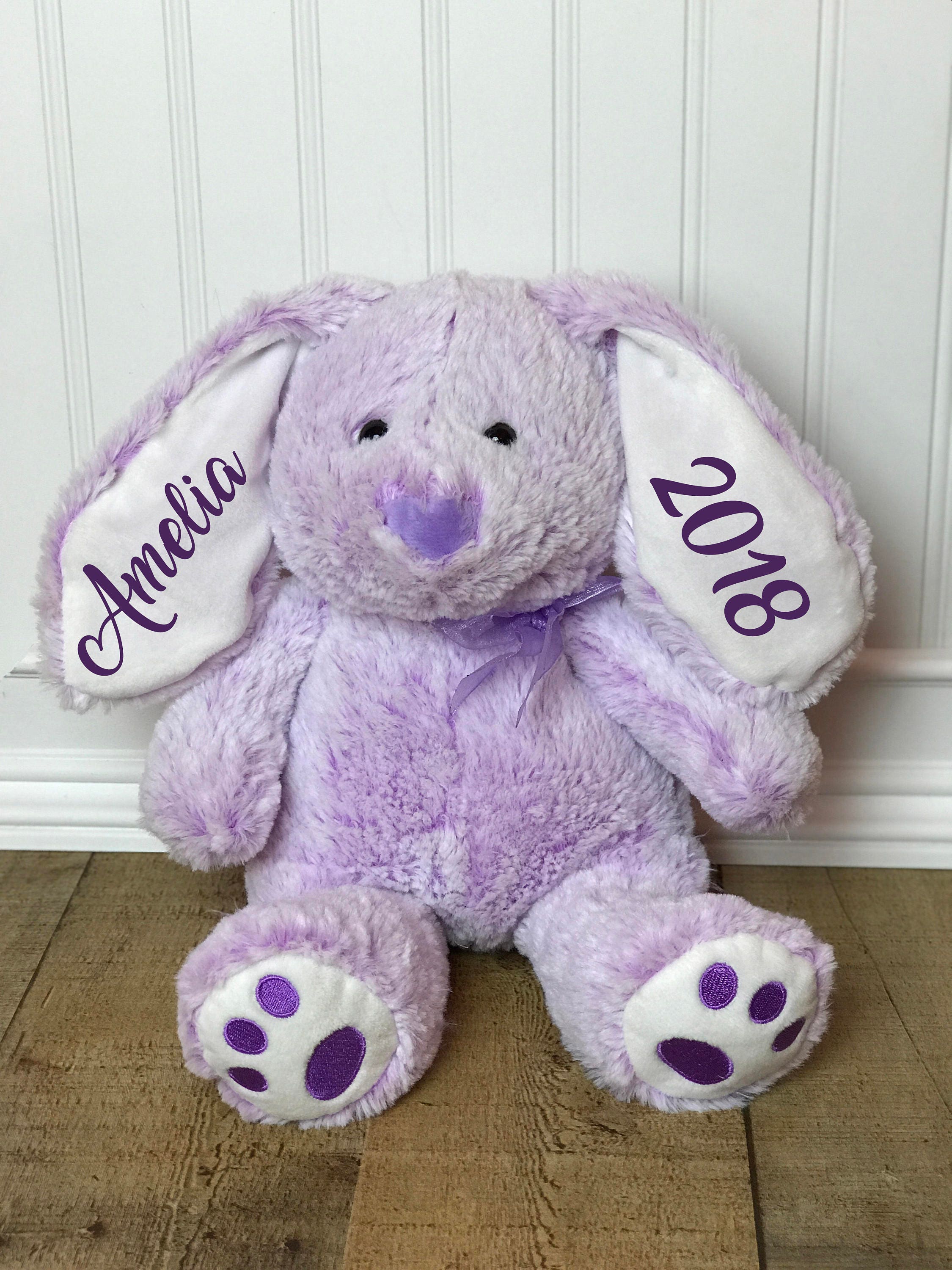 personalized easter bunny stuffed animals