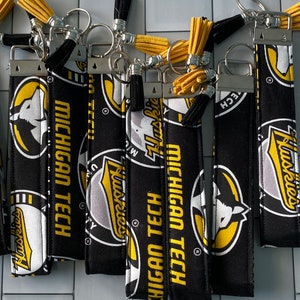 MTU  Black Key Fob, Wristlet, Keyholder