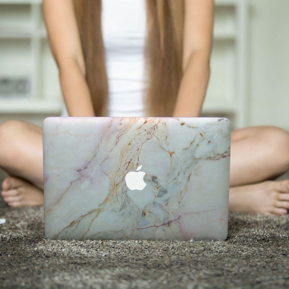 Marble MacBook Case Marble Laptop Case Marble Macbook Pro Etsy